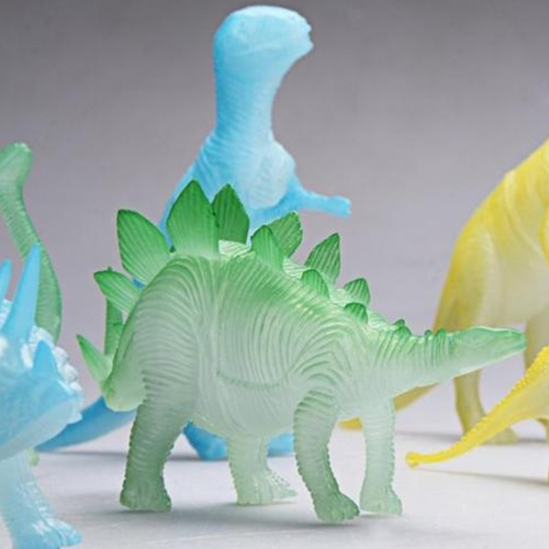 8 Pcs/set Kids Night Light Noctilucent Dinosaur