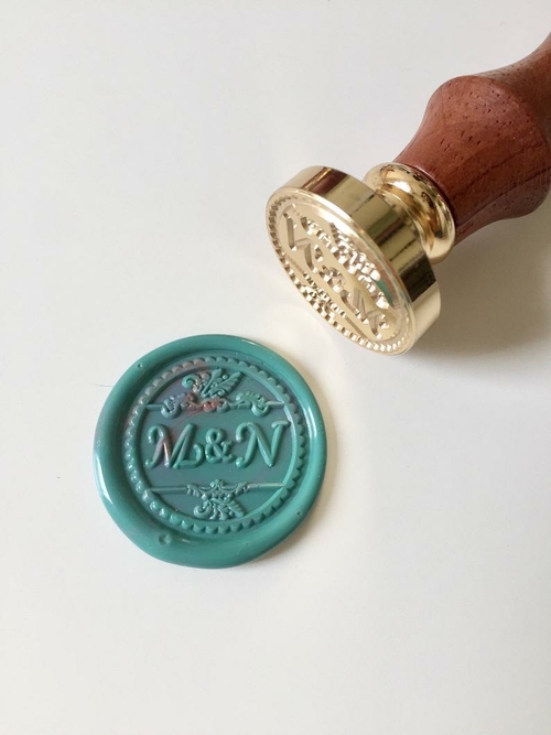 Wedding Wax Seal Stamp with name or initials