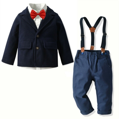 4pcs Toddler Kids Baby Boys Clothes Sets 1 7Y