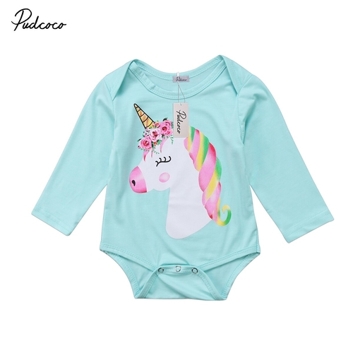 Super Cute Baby Girl Unicorn Romper Babies Girls