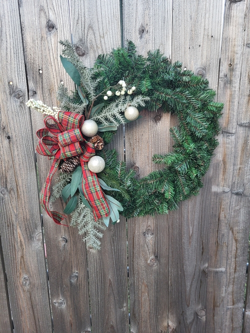 Mixed Greenery Wreath