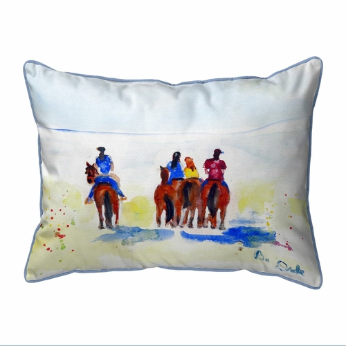 Betsy Drake ZP708 20 x 24 in. Beach Riders Extra Large Zippered Indoor