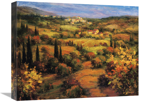 Global Gallery GCS-132446-1620-142 16 x 20 in. Umbria Panorama Art Pri