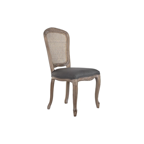 Dining Chair DKD Home Decor Grey Natural 53 x 49 x 95 cm