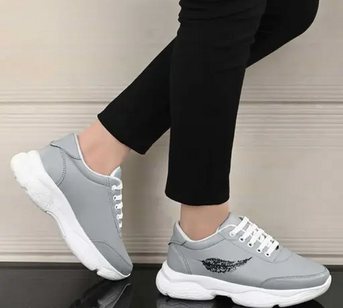 Women's Grey styles Sports casuals shoes