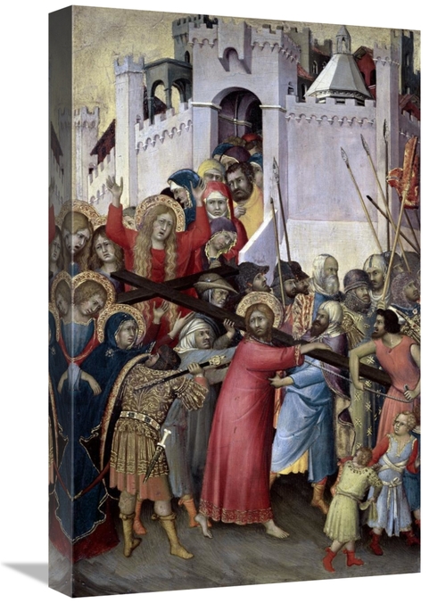 Global Gallery GCS-278408-22-142 22 in. Carrying of the Cross Art Prin