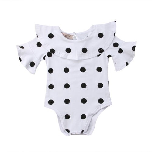 Casual Summer Polka Dot Romper Newborn Infant