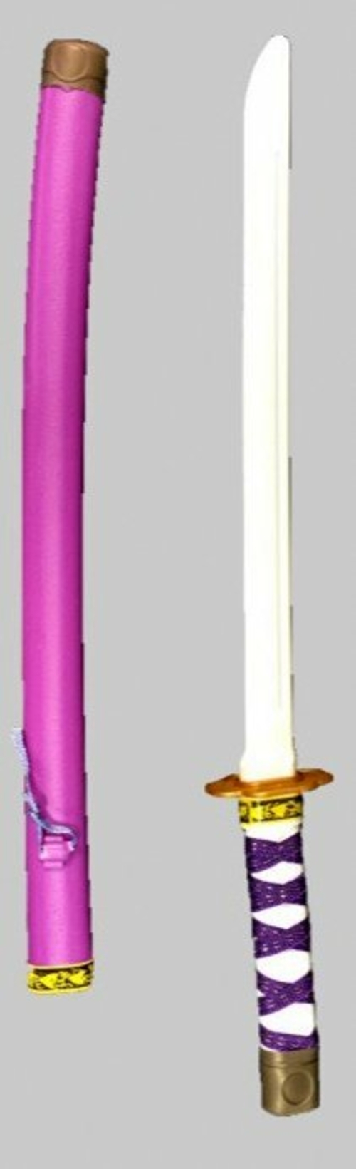 23 in. Plastic Ninja Swords, Assorted Color - Case of 36