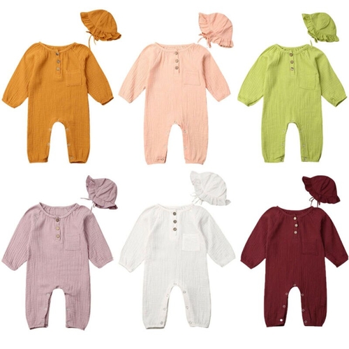 Emmababy 2Pcs Baby Romper Newborn Kid Baby Girl