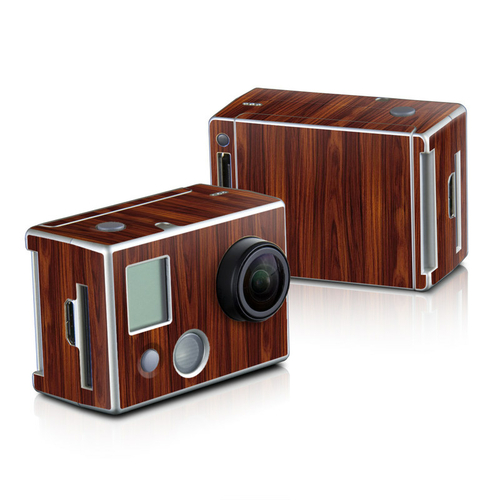 DecalGirl GPH2-DKROSEWOOD GoPro HD Hero2 Skin - Dark Rosewood