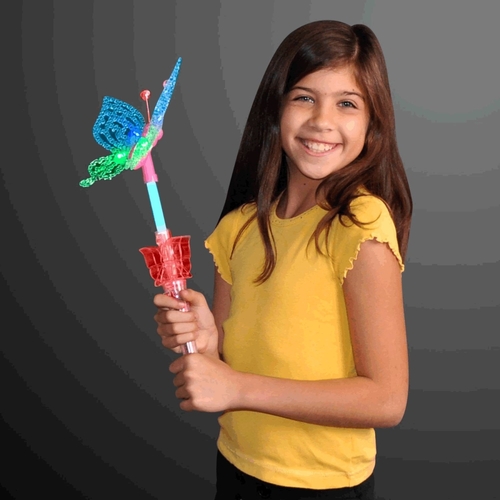 Blinkee 1475020 Large Musical LED Butterfly Wand
