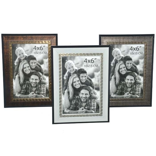 DDI 2341624 Plastic Photo Frame 4" x 6" Case of 48