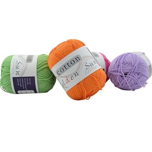 1pc Combed Soft Baby DIY Milk Cotton Yarn For