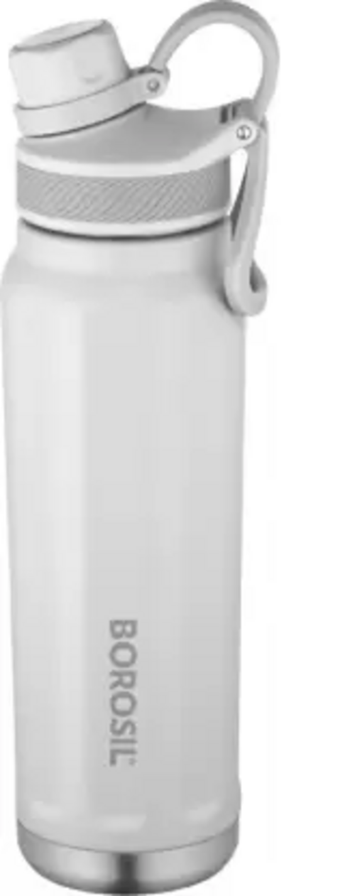 Sportsip 710 ml Bottle  (Pack of 1, Grey, Steel)