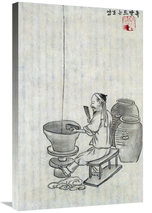 Global Gallery GCS-266644-30-142 30 in. A Potter Art Print - Kim Junke