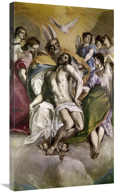 Global Gallery GCS-277487-36-142 36 in. Trinity Art Print - El Greco