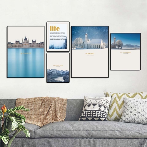 Decoration Wall Art Canvas Poster and