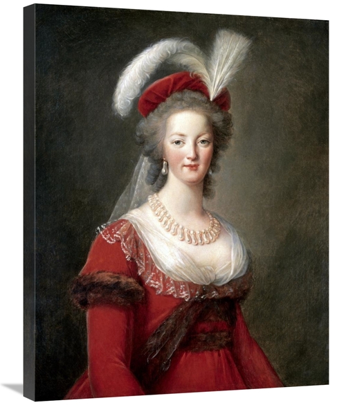 Global Gallery GCS-283332-30-142 30 in. Portrait of Marie-Antoinette A