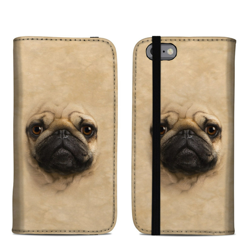 DecalGirl AIP6FOC-PUG Apple iPhone 6 Folio Case - Pug