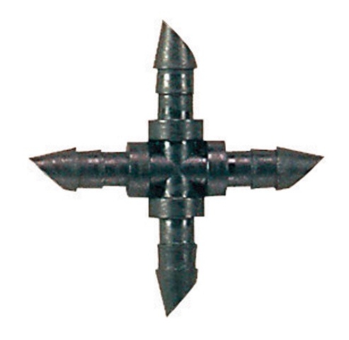 Raindrip R399CT 4-Way Barbed Cross  0.25 in.