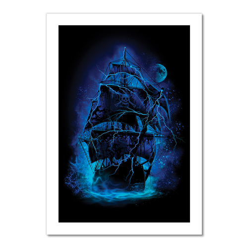 MightySkins ART-PA-RO-1812-Pirate Storm 18 x 12 in. Pirate Storm Artwo