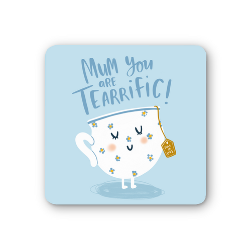 Tearrific Mum Mother's Day Coaster (Pack of 6)