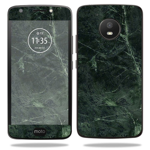 MightySkins MOMOE4-Green Marble Skin for Motorola Moto E4, Green M