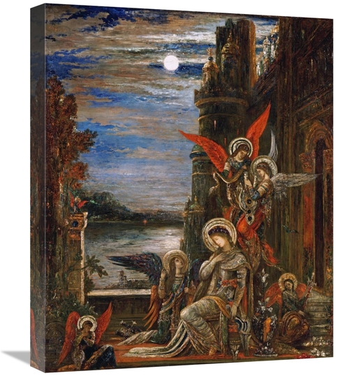 Global Gallery GCS-266905-22-142 22 in. Saint Cecilia - The Angels Ann