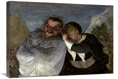 Global Gallery GCS-277267-30-142 30 in. Crispin Et Scapin Art Print - 