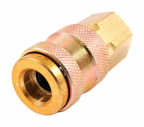 Forney Industries 1892876 Brass Universal Coupler, 0.25 in. x 0.25