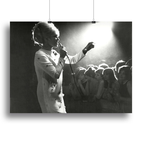 Dusty Springfield in the light Canvas Print or Poster