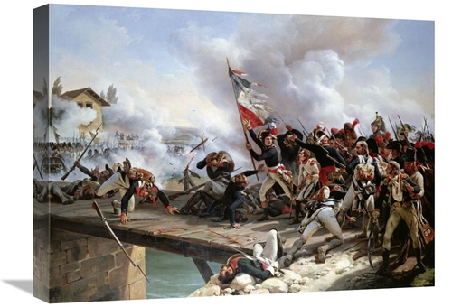 Global Gallery GCS-267521-22-142 22 in. La Bataille Du Pont dArcole Ar