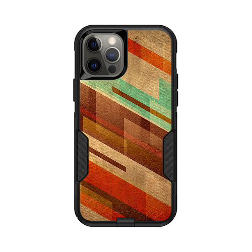 MightySkins OTCIP12-Abstract Wood Skin for Otterbox Commuter iPhone 12