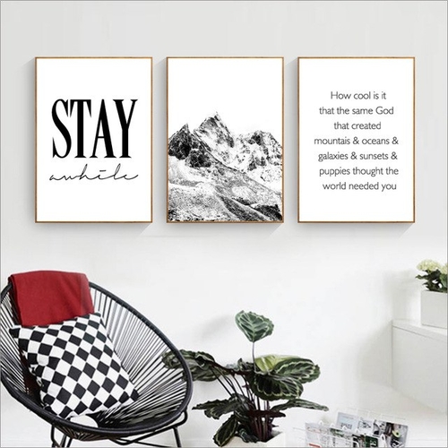 Mountains Wall Art Decor Canvas Prints And Poster