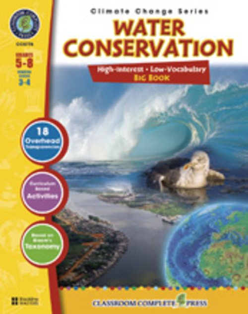 Classroom Complete Press CC5776 Water Conservation - Big Book