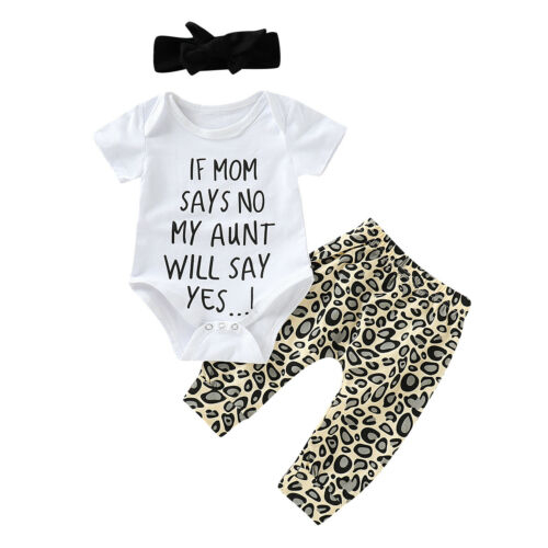 Newborn Infant Kids Baby Girl Summer Clothes