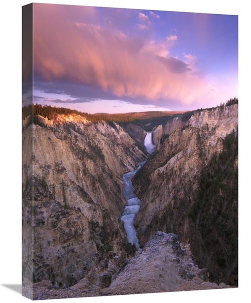 Global Gallery GCS-452050-1824-142 18 x 24 in. Lower Yellowstone Falls