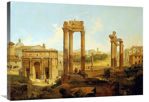 Global Gallery GCS-266313-36-142 36 in. The Forum, Rome Art Print 