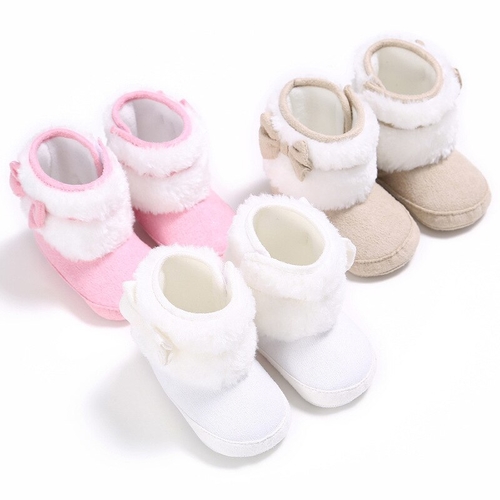 Winter Baby Moccasins Newborn Baby Infant Toddler