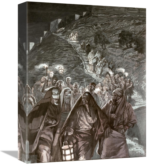 Global Gallery GCS-280391-16-142 16 in. Judas & The Multitudes with Sw