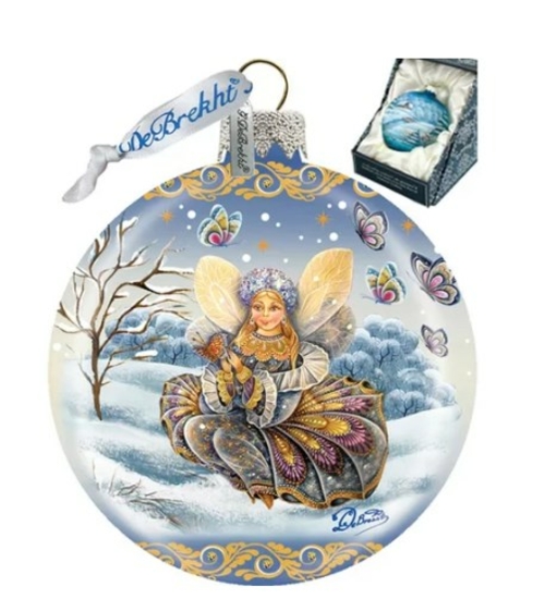 G.DeBrekht 73562R Fairy-Girl Red Ball Ornament