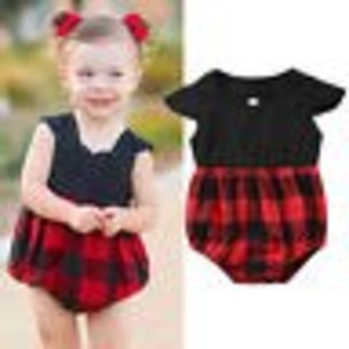 Cotton Newborn Kids Baby Girls Bodysuit Jumpsuit