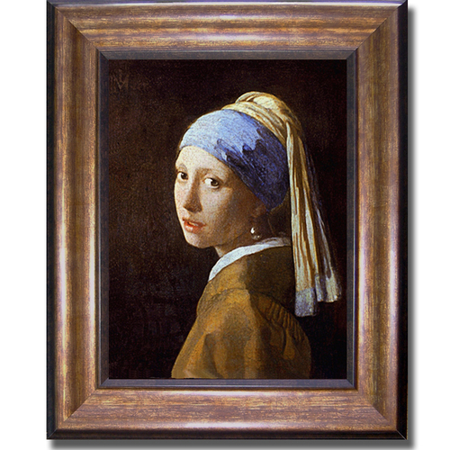 Artistic Home Gallery 1114575BR The Girl With Pearl Earring By Johanne