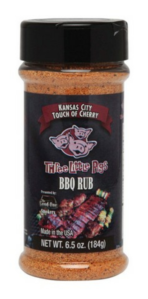 Three Little Pigs OW85130-6 6.5 oz Three Little Pig Touch Of Cherry BB