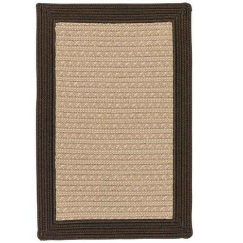 Colonial Mills Rug BY03R036X060S 3 x 5 ft. Bayswater Braided Rug  Brow