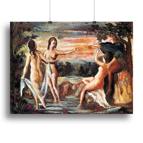 Judgement of Paris by Cezanne Canvas Print or Poster