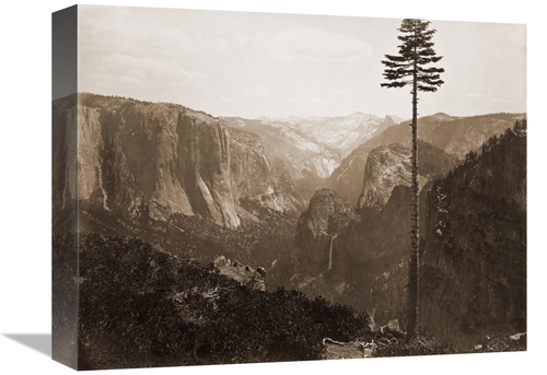 Global Gallery GCS-455357-16-142 16 in. Yosemite Valley from the Best 