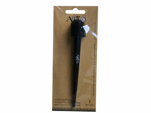 Kole Imports CH450-72 Art-C Rough Stippling Brush - Small - Case of 72