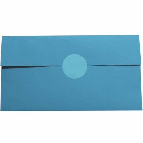 Tape Logic DL753 1.50 in. Frosty White Circle Paper Mailing Labels - R