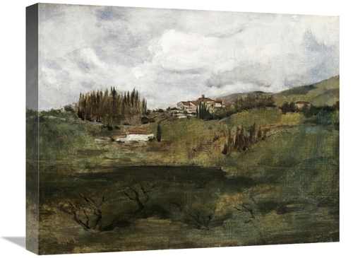 Global Gallery GCS-268605-22-142 22 in. Tuscan Landscape Art Print - J